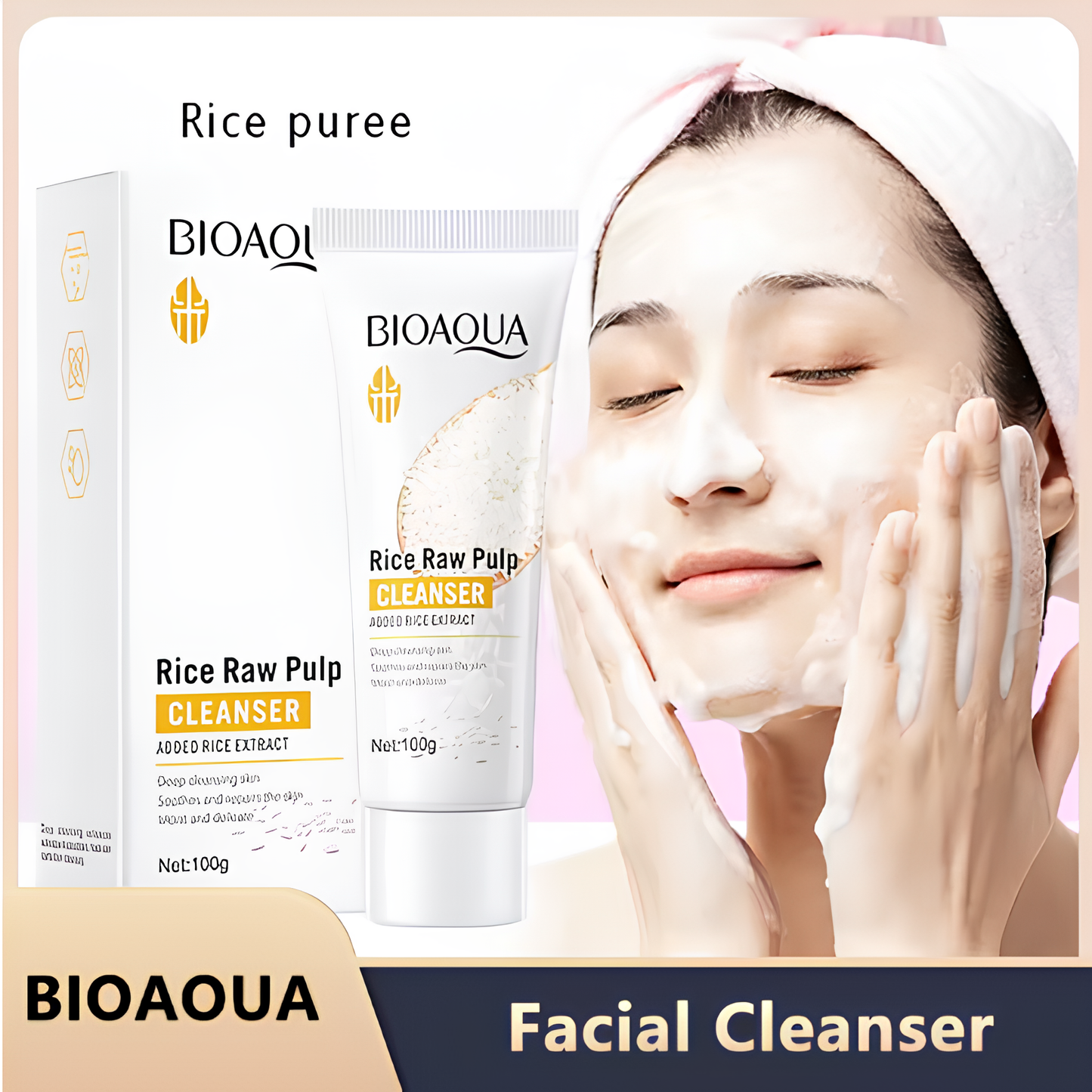 Nettoyant Visage au Riz